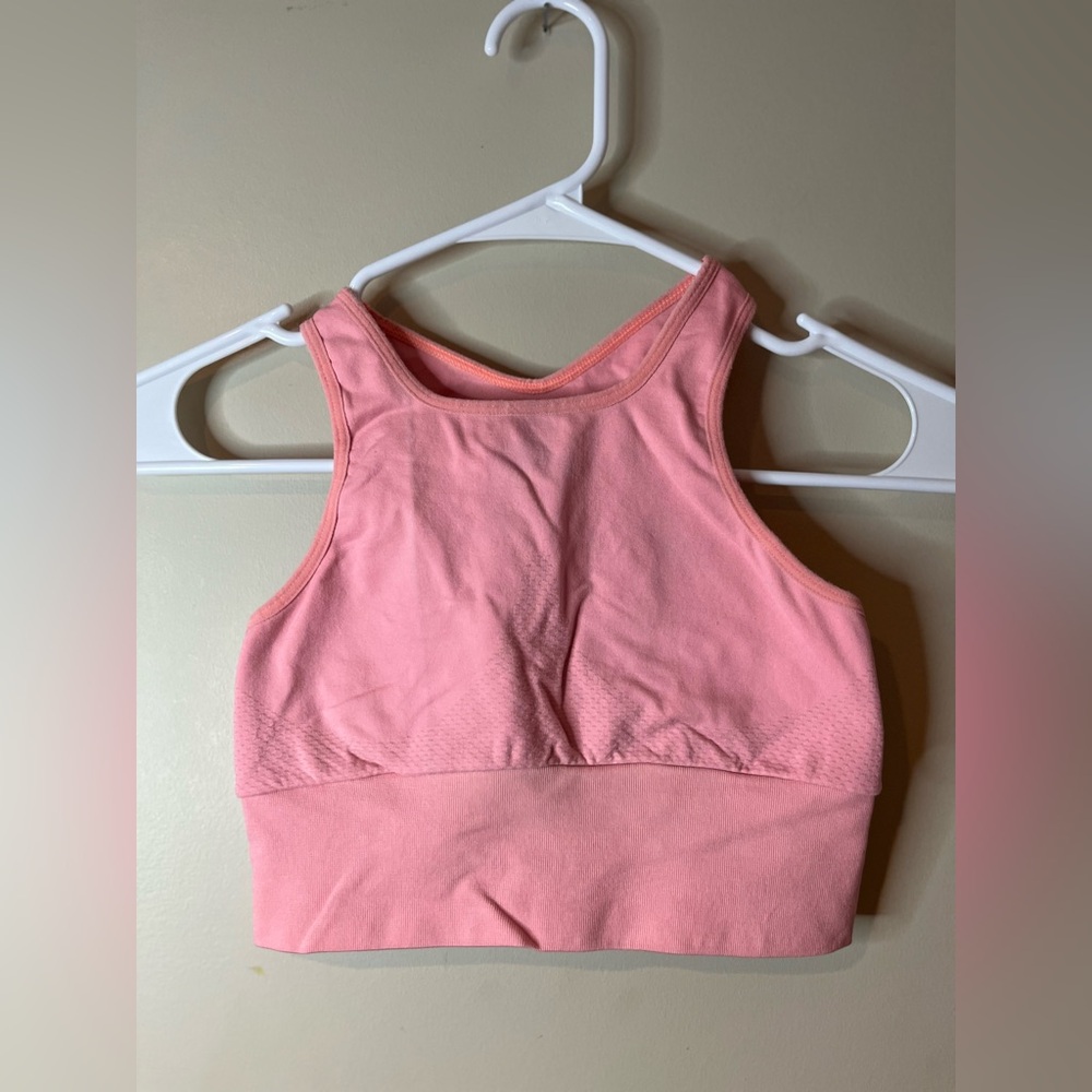 FP Movement Free People Pink Racerback Sports Bra GUC